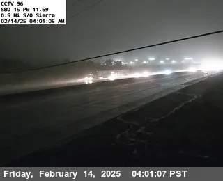 I-15 : (96) 0.5 Miles S of Sierra, California live camera view on VolveVision
