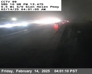 I-15 : (99) 0.5 Miles S of Glenhelen, California live camera view on VolveVision