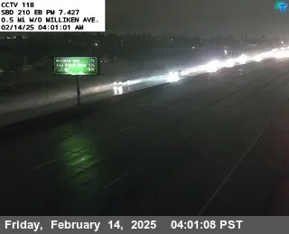 Vista en vivo de I-210 : (118) 0.5 Millas al Oeste de Milliken, California en VolveVision