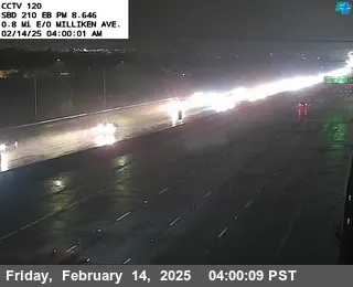Vista en vivo de I-210 : (120) 0.8 millas al este de Milliken, California en VolveVision