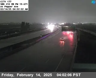 Vista en vivo de I-210 : (177) 0.5 Millas Este de Riverside, California en VolveVision