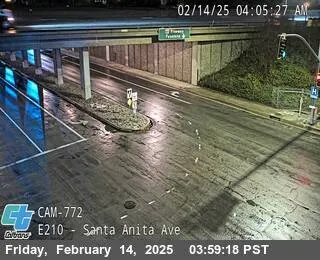 Прямой эфир: I-210 : (772) Санта Анетта Авеню Онлайн-камера I-210 : (772) Санта Анетта Авеню, Калифорния на VolveVision