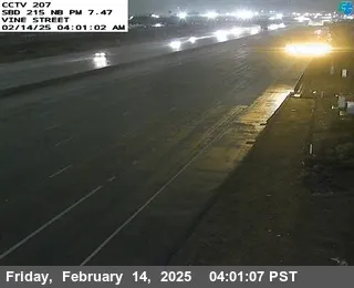 I-215 : (207) Vine Street, California live camera view on VolveVision