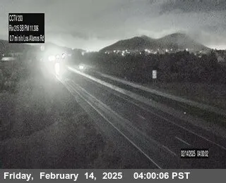 I-215 : (233) 0.5 Mi N/O Los Alamos, California live camera view on VolveVision