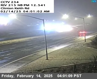 I-215 : (234) Clinton Keith Road, California live camera view on VolveVision
