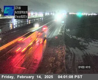 I-215 : (250) 0.7 Miles North of SR-74 East, California live camera view on VolveVision