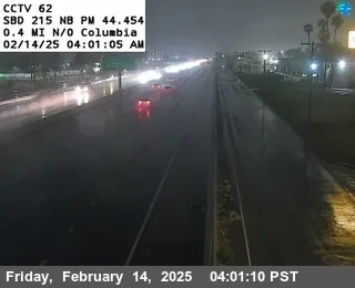 Live view of I-215 : (62) 0.4 Miles N of Columbia I-215 : (62) 0.4 Miles N of Columbia, California live camera view on VolveVision