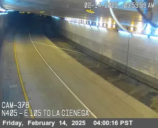 Прямой эфир: I-405 : (378) E 105 К ЛА СИЕНЕГА Онлайн-камера I-405 : (378) E 105 К ЛА СИЕНЕГА, Калифорния на VolveVision