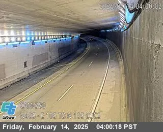 Vista en directo de I-405 : (380) E 105 A N 405 LOC2 Vista en vivo de I-405 : (380) E 105 A N 405 LOC2, California en VolveVision