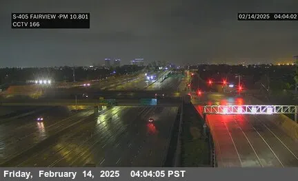 Vista en vivo de I-405 : Fairview, California en VolveVision