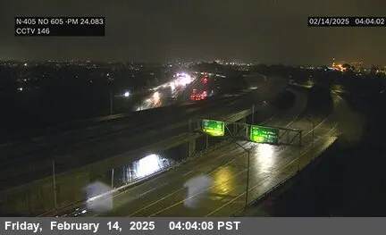 Vista en directo de I-405 : Al norte de I-605 Vista en vivo de I-405 : Al norte de I-605, California en VolveVision