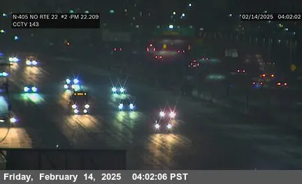 Vista en directo de I-405 : Al norte de SR-22 B Vista en vivo de I-405 : Al norte de SR-22 B, California en VolveVision