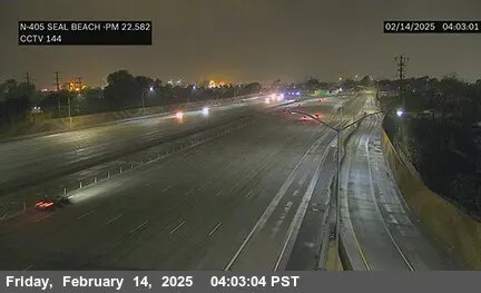Vista en directo de I-405 : Boulevard Seal Beach Vista en vivo de I-405 : Boulevard Seal Beach, California en VolveVision