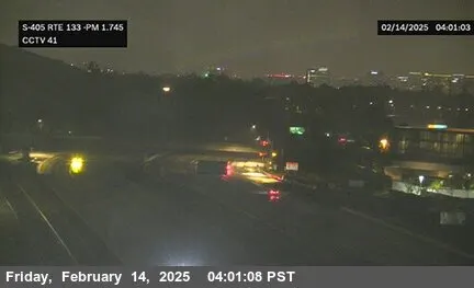 Live view of I-405 : SR-133 I-405 : SR-133, California live camera view on VolveVision