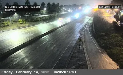 Live view of I-5 : (206) Christianitos Road I-5 : (206) Christianitos Road, California live camera view on VolveVision
