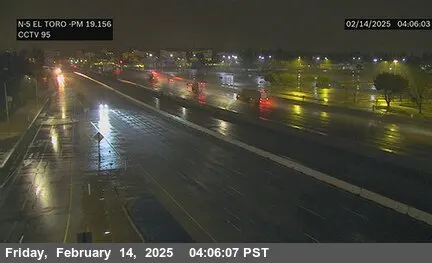 Live view of I-5 : (95) El Toro Road I-5 : (95) El Toro Road, California live camera view on VolveVision