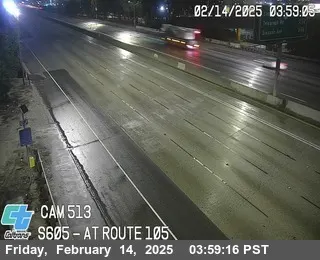 Live view of I-605 : (513) I-105 I-605 : (513) I-105, California live camera view on VolveVision