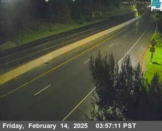 Vista en vivo de SR-1 : Ramp de entrada hacia el sur en la 41st Ave, California en VolveVision