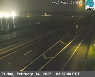 Vista en vivo de SR-1 : SR-129 Salida en dirección sur, California en VolveVision