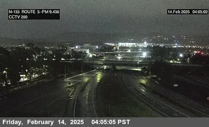 Live Cam SR-133: I-5 Junction, California live camera view on VolveVision