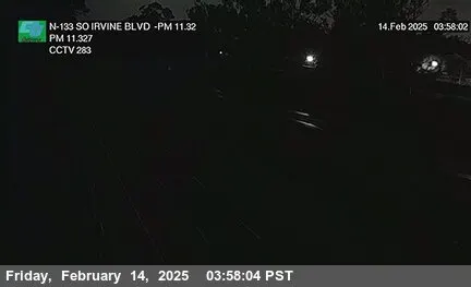 SR-133 : (283) S/O Irvine Blvd Overcross, California live camera view on VolveVision