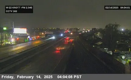 Vista en vivo de SR-22 : (162) Oeste por Knott Avenue, California en VolveVision