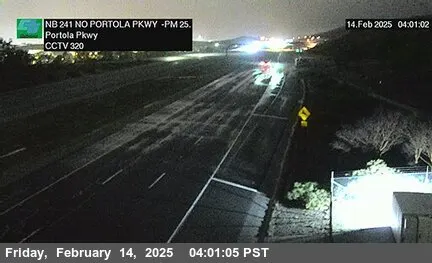 Live view of SR-241 : 40 Meters North of Portola Parkway SR-241 : 40 Meters North of Portola Parkway, California live camera view on VolveVision