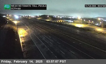 Live view of SR-241 : North of Tomato Toll SR-241 : North of Tomato Toll, California live camera view on VolveVision