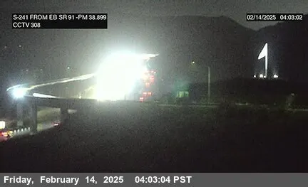 Live Traffic Cam SR-241 SB to SR-91 EB, California live camera view on VolveVision