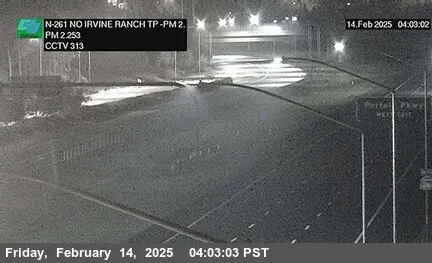 SR-261 : 370 Meters North of Irvine Boulevard Northbound Toll Plaza, California live camera view on VolveVision