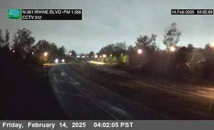 SR-261 : 70 Meters South of Irvine Boulevard Overcross, California live camera view on VolveVision