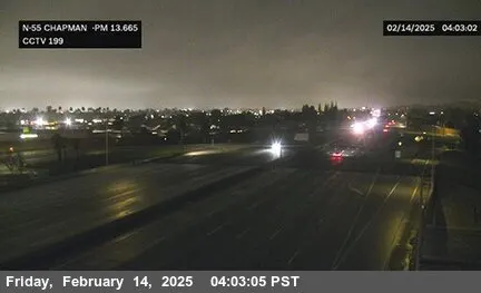 Live view of SR-55 : (199) Chapman Avenue SR-55 : (199) Chapman Avenue, California live camera view on VolveVision