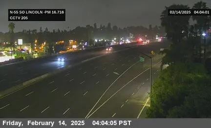 Live view of SR-55 : (205) South of Lincoln SR-55 : (205) South of Lincoln, California live camera view on VolveVision