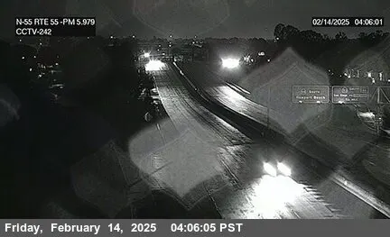 SR-55 : (242) I-405 B, California live camera view on VolveVision