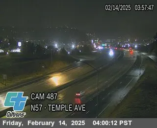 Live view of SR-57 : (487) Temple Ave SR-57 : (487) Temple Ave, California live camera view on VolveVision