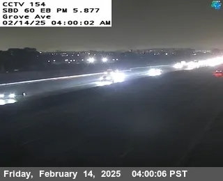 SR-60 : (154) Grove Avenue, California live camera view on VolveVision