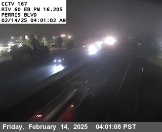 SR-60 : (167) Perris Boulevard, California live camera view on VolveVision