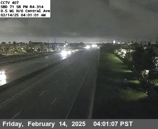 Live view of SR-71 : (407) 0.5 MI N/O Central Ave SR-71 : (407) 0.5 MI N/O Central Ave, California live camera view on VolveVision