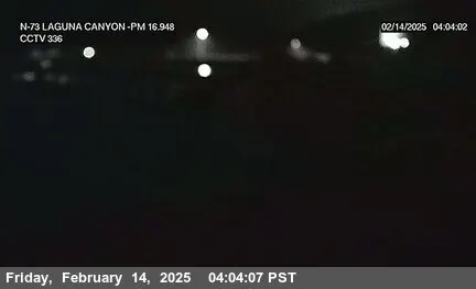 Live view of SR-73 : (336) North of Laguna Canyon Road Undercross A SR-73 : (336) North of Laguna Canyon Road Undercross A, California live camera view on VolveVision