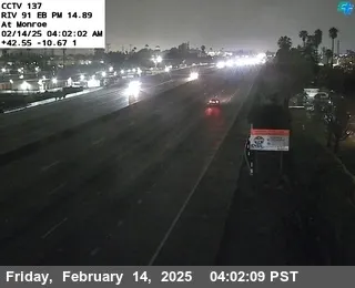 Vista en vivo de SR-91 : (137) Monroe, California en VolveVision