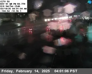 Live view of SR-91 : (50) East of Serfas Club SR-91 : (50) East of Serfas Club, California live camera view on VolveVision