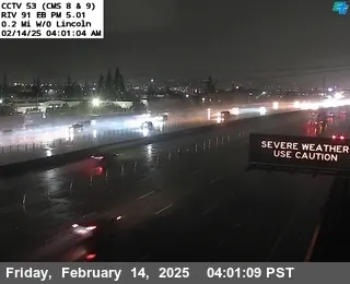 Live view of SR-91 : (53) 0.3 Miles East of Smith SR-91 : (53) 0.3 Miles East of Smith, California live camera view on VolveVision