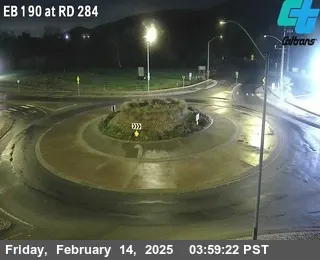 Vista en directo de TUL-190-AT CARRETERA 284 Vista en vivo de TUL-190-AT CARRETERA 284, California en VolveVision