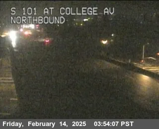 Vista en directo de TV141 -- US-101 : Avenida College Vista en vivo de TV141 -- US-101 : Avenida College, California en VolveVision