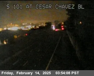 Vista en vivo de TV312 -- US-101: En Cesar Chavez Bl, California en VolveVision