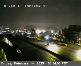 Vista en directo de TV314 -- I-280 : En Indiana St Vista en vivo de TV314 -- I-280 : En Indiana St, California en VolveVision