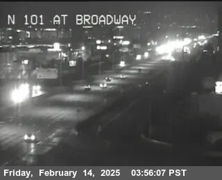 Vista en vivo de TV414 -- US-101 : N101 en Broadway, California en VolveVision