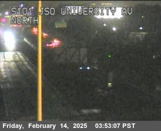 Vista en vivo de TV436 -- US-101 : EN JSO UNIVERSITY AV, California en VolveVision