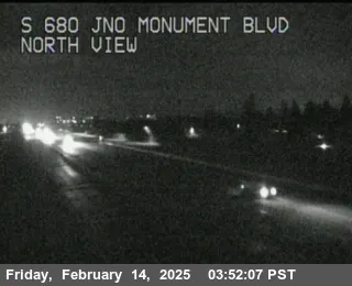 Vista en vivo de TV818 -- I-680: Al norte de Monument Blvd, California en VolveVision