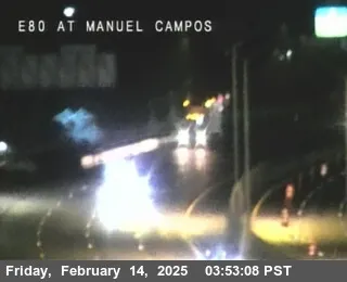 Vista en vivo de TV975 -- I-80 : E80 Manuel Campos Pkwy, California en VolveVision